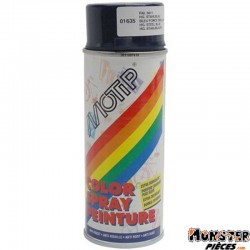 BOMBE DE PEINTURE MOTIP GLYCERO BRILLANT BLEU ACIER spray 400ml (01635)