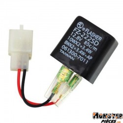 CENTRALE DE CLIGNOTANT UNIVERSELLE 12V 48W 2 FICHES POUR CLIGNOTANTS A LEDS