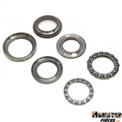 JEU DE DIRECTION SCOOT ADAPTABLE MBK 50 BOOSTER 1990>2003, OVETTO 1997>2001, NITRO 1997>2001-YAMAHA 50 BWS 1990>2003, NEOS 1997>