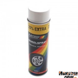 BOMBE DE PEINTURE MOTIP PRO JANTES BLANC spray 500ml (04003)