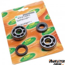 ROULEMENT D'EMBIELLAGE + JOINT 50 A BOITE TOP PERF ADAPTABLE MINARELLI 50 AM6-MBK 50 X-POWER-YAMAHA 50 TZR-PEUGEOT 50 XPS, XR6-R