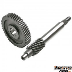 TRANSMISSION SCOOT ADAPTABLE MBK 50 BOOSTER, STUNT, NITRO-YAMAHA 50 BWS, SLIDER, AEROX (PRIMAIRE 15-50)  -TOP PERF-