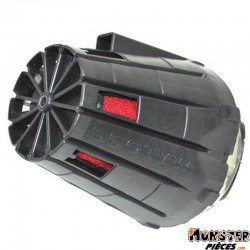 FILTRE A AIR MALOSSI E 5 PHBN-PHVA COUVERCLE NOIR (SAUF PEUGEOT)