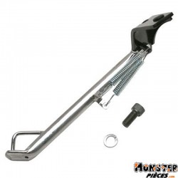 BEQUILLE SCOOT LATERALE ADAPTABLE MBK 50 BOOSTER-YAMAHA 50 BWS CHROME  -REPLAY-