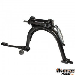 BEQUILLE SCOOT CENTRALE ADAPTABLE MBK 50 OVETTO 2T, MACH G-YAMAHA 50 NEOS 2T, JOG R (MODELE REPARATION AVEC FIXATION PORTE-BEQUI