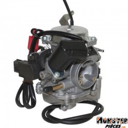 CARBURATEUR MAXISCOOTER ADAPTABLE 125 TYPE DELLORTO (ORIGINE TK) (DIAM 24mm)  -QUALITE PREMIUM-