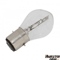 AMPOULE-LAMPE 12V 25-25W NORME B35 CULOT BA20D STANDARD BLANC (PROJECTEUR) (BOITE DE 10)  -SELECTION P2R-