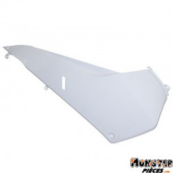 CARENAGE-DESSOUS DE TABLIER AV MAXISCOOTER ADAPTABLE YAMAHA 500 TMAX 2008>2011 BLANC BRILLANT DROIT  -P2R-