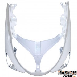 CARENAGE-TABLIER AV MAXISCOOTER ADAPTABLE YAMAHA 500 TMAX 2001>2007 BLANC BRILLANT (PARTIE INFERIEURE)  -P2R-