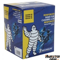CHAMBRE A AIR 18'' 100-100-18 A 130-90-18 MICHELIN 18MGR VALVE TR4