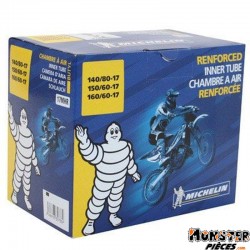 CHAMBRE A AIR 17'' 140-80 -17 A 160-60-17 MICHELIN 17MHR VALVE TR4