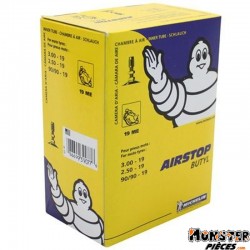 CHAMBRE A AIR 19''  2.50-19 , 3.00-19 , 90-90-19 MICHELIN 19ME VALVE TR4