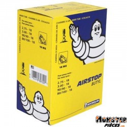 CHAMBRE A AIR 18''  2.75-18 , 3.00-18 , 90-90-18 MICHELIN 18ME VALVE TR4