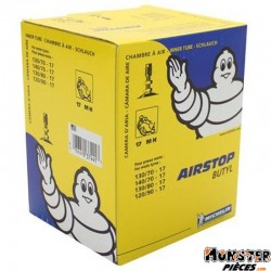CHAMBRE A AIR 17'' 120-90-17 , 130-70-17 , 130-80-17 , 140-70-17 MICHELIN 17MH VALVE TR4