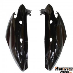 CARENAGE-COQUE AR SCOOT ADAPTABLE MBK 50 OVETTO 2008>-YAMAHA 50 NEOS 2008> NOIR BRILLANT (PAIRE)