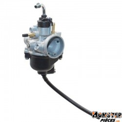 CARBURATEUR DELLORTO PHVA 12 POUR MBK 50 BOOSTER 2004>, NITRO 2004>-PEUGEOT 50 SPEEDFIGHT-YAMAHA 50 BWS 2004>, AEROX 2004> (MONT