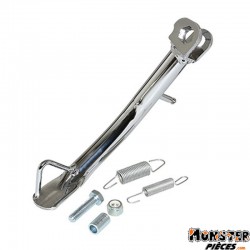 BEQUILLE MAXISCOOTER LATERALE ADAPTABLE PIAGGIO 125-300-350 BEVERLY 2010> CHROME  -SELECTION P2R-