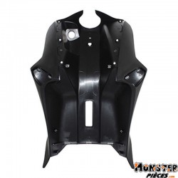 CARENAGE-TABLIER AR SCOOT ADAPTABLE KYMCO 50 AGILITY, 125 AGILITY NOIR BRILLANT