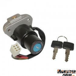 CONTACTEUR A CLE 50 A BOITE ADAPTABLE MBK 50 X-POWER-YAMAHA 50 TZR (6 FILS)  -SELECTION P2R-