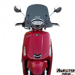 BULLE-SAUTE VENT MAXISCOOTER POUR KYMCO 50-125 LIKE 2018+ (FUME)  -MALOSSI-